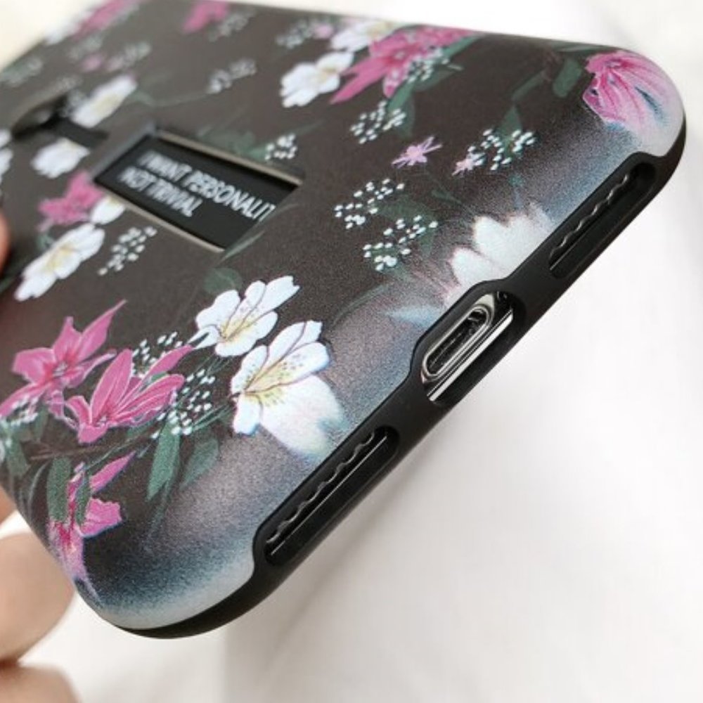 Floral Pattern Print iPhone Case - Picture 2 of 4